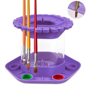 Paintbrush Cleaning Tool, Painting Brush Scrubber Board Cleaner Detachable