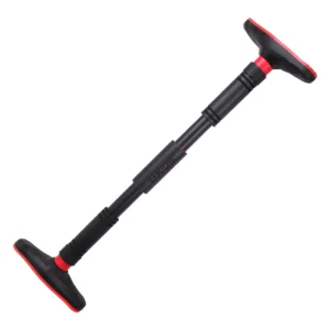 Wall mounted single pole home fitness equipment with pull up bracket