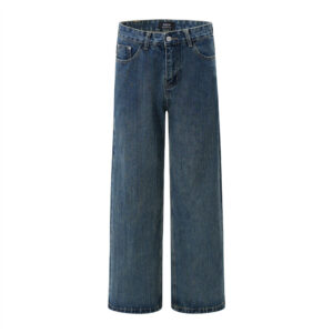 Make old wide leg straight leg long pants