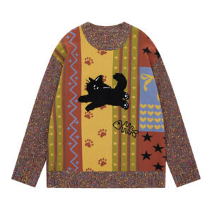 Sweater for Women Loose Casual Knit Top