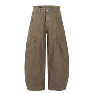 Loose curved knife work pants